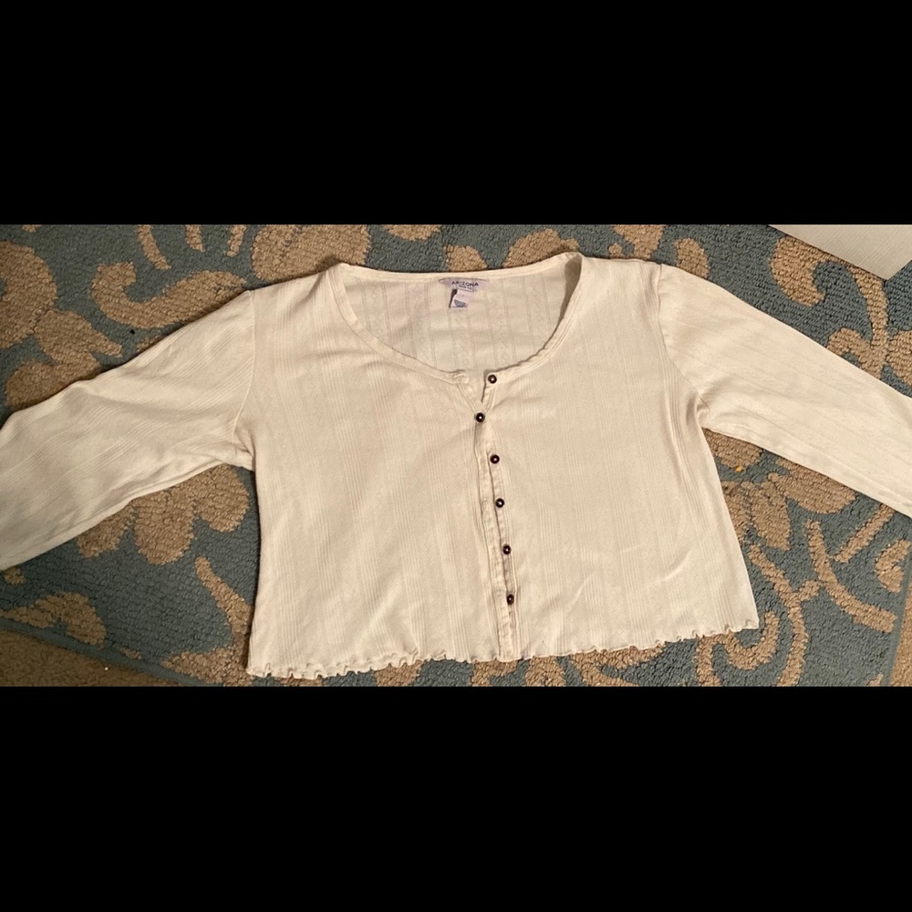 Cropped Button up Shirt
